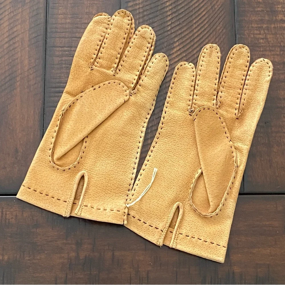 Gates Unisex Leather Driving/ Riding Gloves Size Small